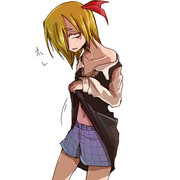 土下座して頼んだら、ルーミアさんがパンツ見せてくれたよ！やったー！