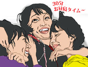 ももクロChan #130より。30分お昼寝タイム