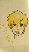イケメンに描いてもらいました(｀・ω・´)