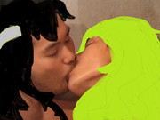 鳥と化したモネに制裁を加えたシーザー　クラウン