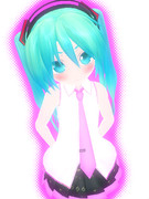 えと式ぷちミク試作中～＾＾