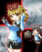 【リクイラ】東方の寅丸星とナズーリン（仮面ライダー５５５のスマートレディコス）