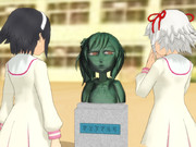 ささらさん（胸像）