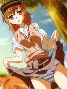 とある妹のパンチラシーン