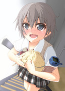 ねぇねぇ～八幡　屋上でお昼一緒に食べようよー