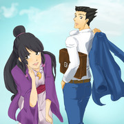 【逆転裁判】　ナルホド＆真宵