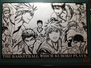 切り絵「黒子のバスケ」再投稿