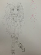 模写してみました！(超次元ゲイムネプテューヌmk2　ネプギア)