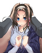 鷺沢ちゃんの前髪を無理やり上げたらこうなった