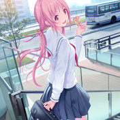ピンク髪 ニコニコ静画 イラスト