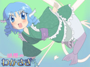 湖際のわかさぎさん