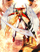 赤い羽根の天使