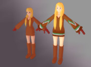 【MMD】風水士♀モデル【ファイナルファンタジーT】