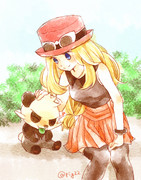 頭をなでられると