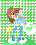 もにゅんとぷよぷよ