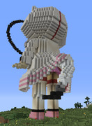 【Minecraft】ガガテラス（後ろから）