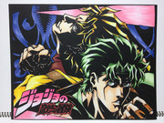 ジョジョ＆DIO切り絵