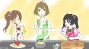 お気に入り３人でお料理！