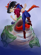 レーム(海賊ver)vs魔神