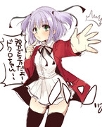 前回と構図がかぶってるよ！ドクロちゃん！