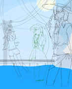 【モチベ】水着３人【なくなった】