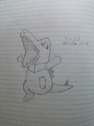ワニノコ ニコニコ静画 イラスト