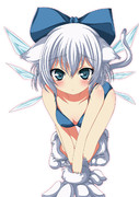チルノ＋猫耳＋ビキニ
