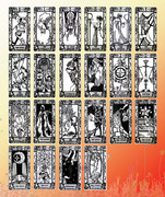 大アルカナ22枚切れた！【切り絵】