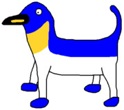 ペンギン犬