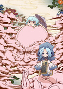 一輪＆おっさんと小傘