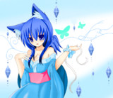 氷の狐耳ッ娘