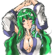 東方ラクガキ 早↑苗↓