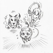 ロックキャット ニコニコ静画 イラスト
