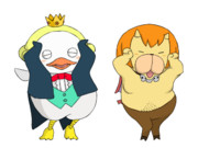 ウマウマ【あっちゃんとべーやん２（ちょい右向き）】