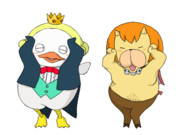 ウマウマ【あっちゃんとべーやん４（ちょい左向き）】