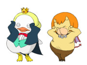 ウマウマ【あっちゃんとべーやん５（左向き）】