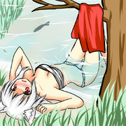 暑さ対策「犬走椛」