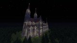 minecraft 聖堂 夜