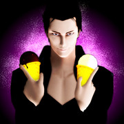 イケメンにのみ許されるドヤ顔コーンダブル