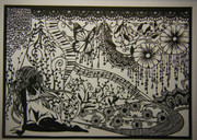 初音ミク(のつもり)を切ってみた