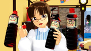 【MMD】キッコーマン醤油ボトル【配布】