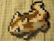 アイロンビーズで全ポケモンを作ってやんよNO.２６４：マッスグマ