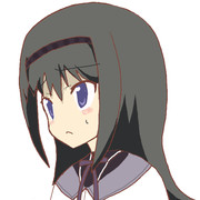 見守るほむら