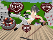 ハクさんは新必殺技を編み出したようです。