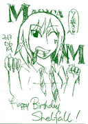 shelfallさん誕生日絵