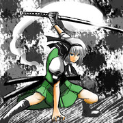 ゆゆこ様…あの者を斬殺する許可を私に…！