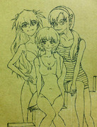 エヴァンゲリオン　3人娘！