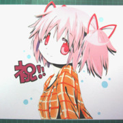 劇場版まどかの色紙切り絵