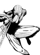 最新のhdスパイダーマン イラスト 白黒 アニメ画像について