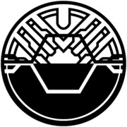 仮面ライダーバースのライダーズクレスト（塗りつぶし）